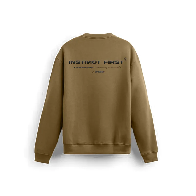 - Rabbit grass rack to prevent waste food boxSweatshirts - Pirate Brown