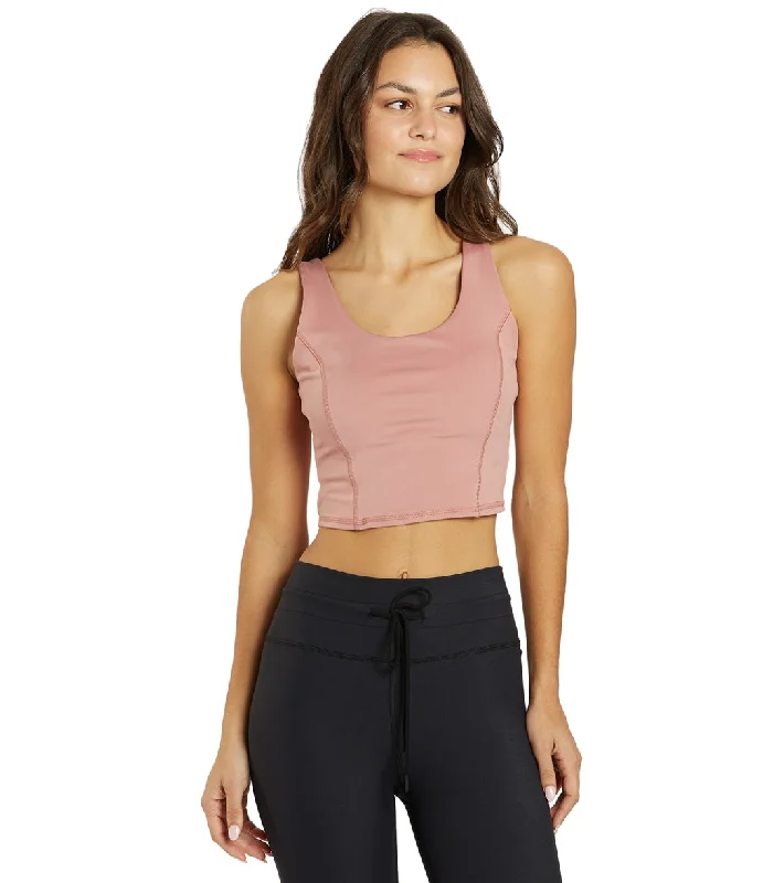 Thrive Societe Seamed Bra Tank Ash Rose