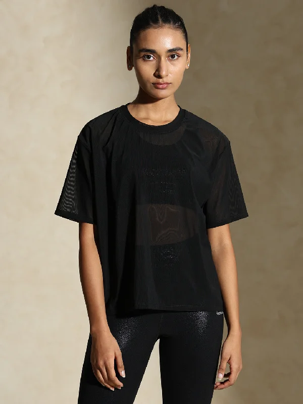 Traq Mesh Tee Black