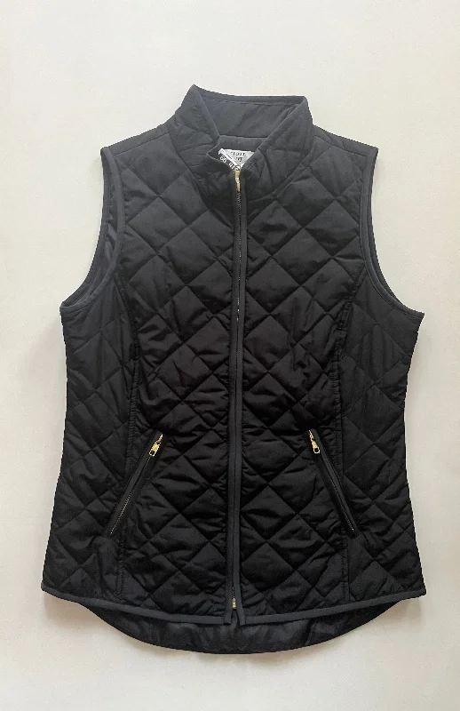 Black Vest Puffer & Quilted Crown And Ivy, Size S