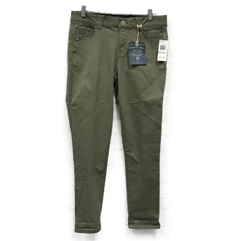 Green Jeans Skinny By Democracy, Size: 10