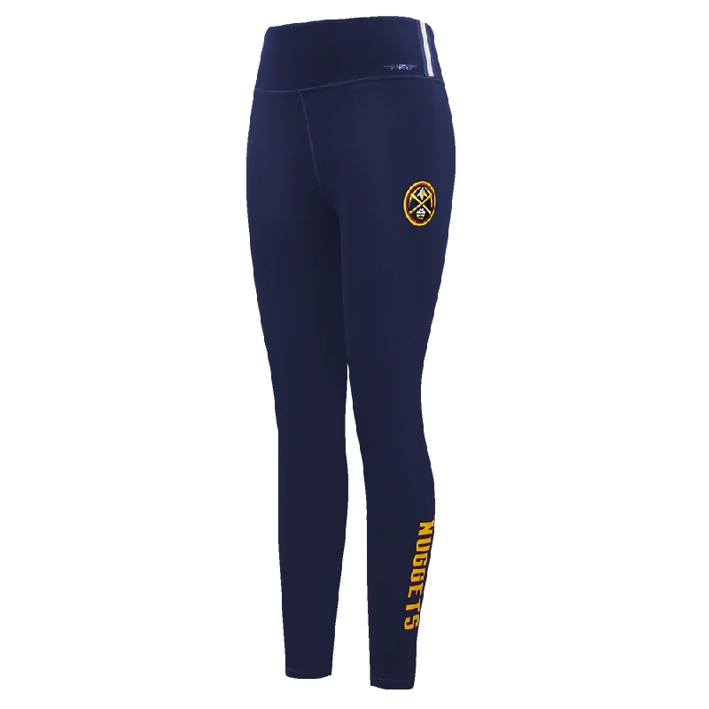 NBA DENVER NUGGETS CLASSIC WOMEN'S JERSEY LEGGING (MIDNIGHT NAVY)