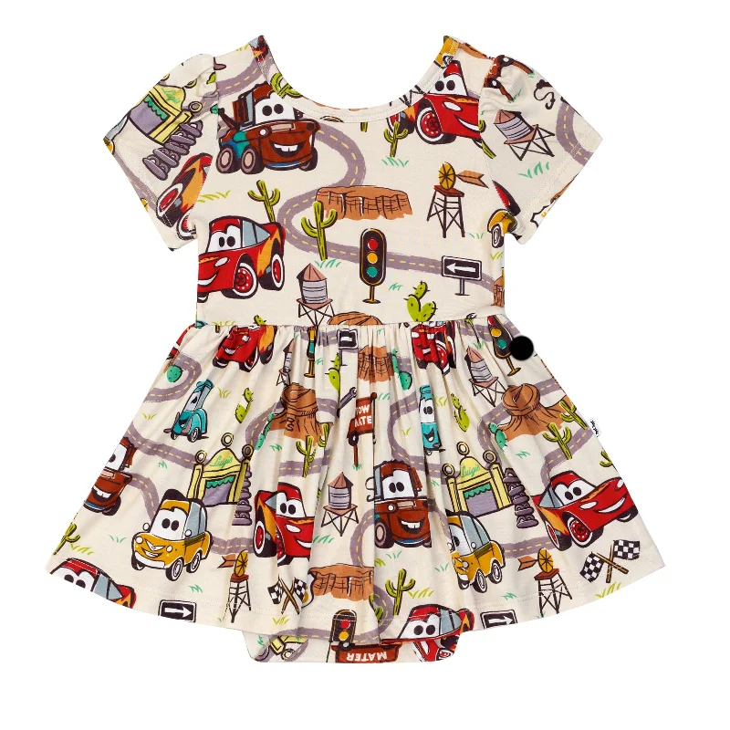 Disney Pixar Radiator Springs Skater Dress with Bodysuit