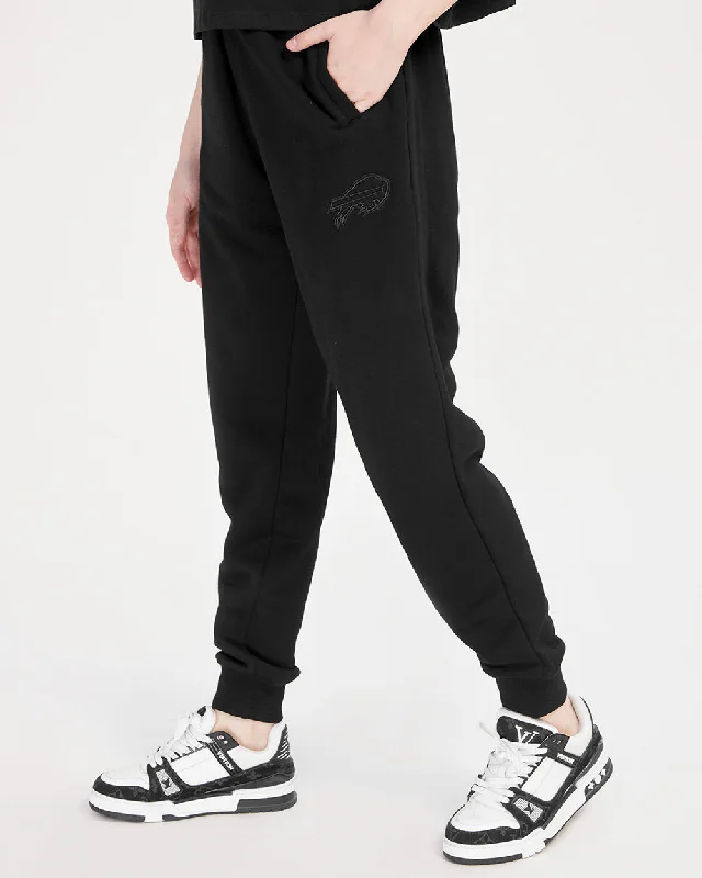 NFL BUFFALO BILLS NEUTRAL RELAXED WOMEN'S SWEATPANT (BLACK)