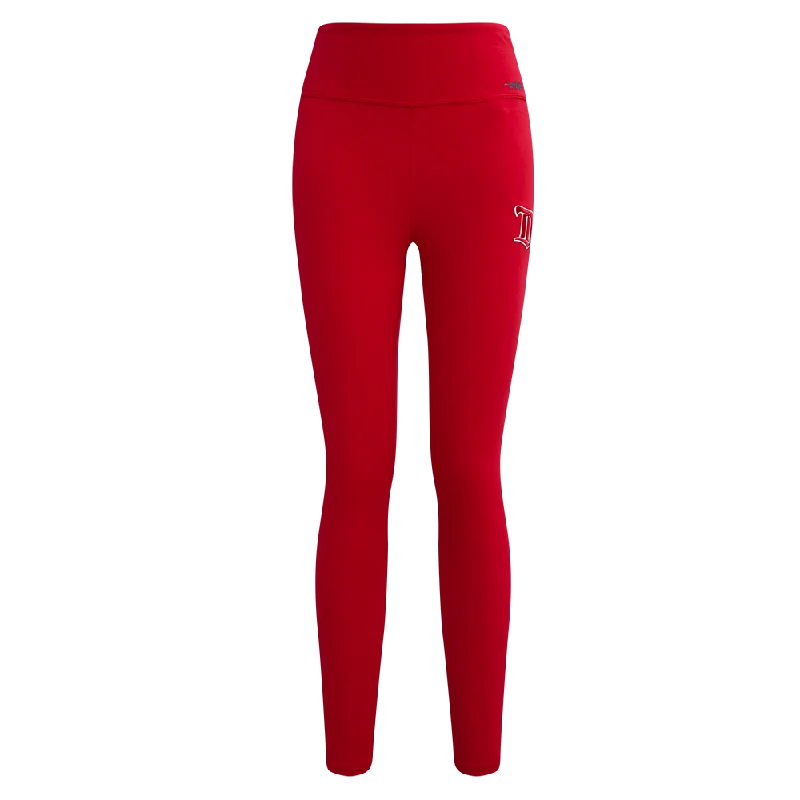 NHL DETROIT RED WINGS RETRO CLASSIC WOMEN'S JERSEY LEGGING (RED)