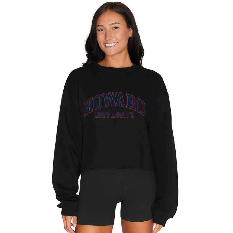 Howard Bison Black Crewneck