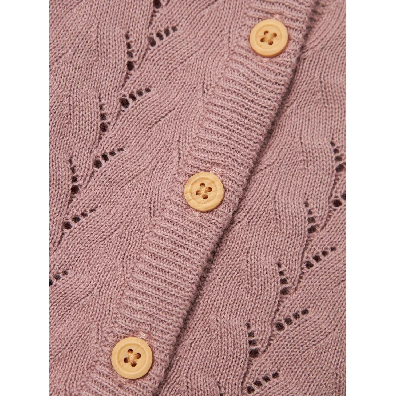 Name It Deauville Mauve Banni Knit Cardigan Noos Name It Deauville Mauve Banni Knit Cardigan Noos