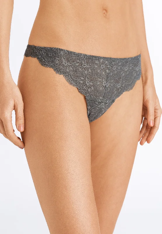 Aria Brazilian Panty | Grey 72762-1704