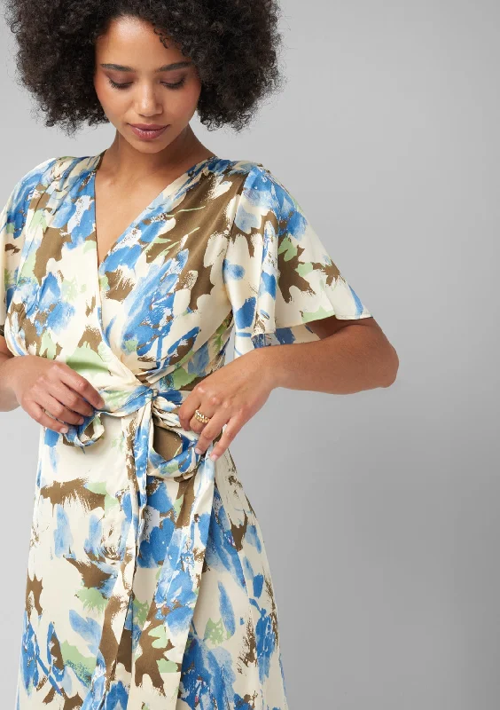 Tall Vera Silky Floral Maxi Dress Tall Vera Silky Floral Maxi Dress